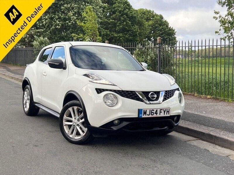 White Used 2014 Nissan Juke Acenta Premium SUV | £4,495 (Fair price) - Image 1/4