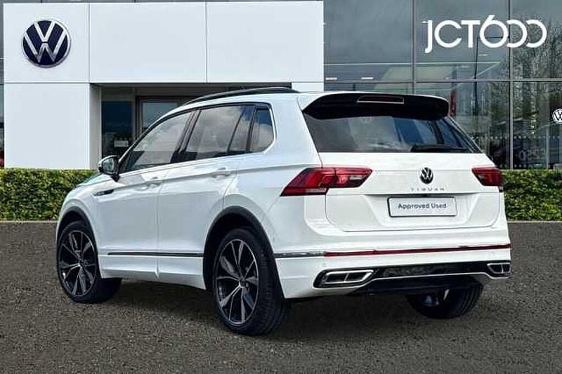 Used VW Tiguan R-line 150 HP (110 kW) 2021 White SUV