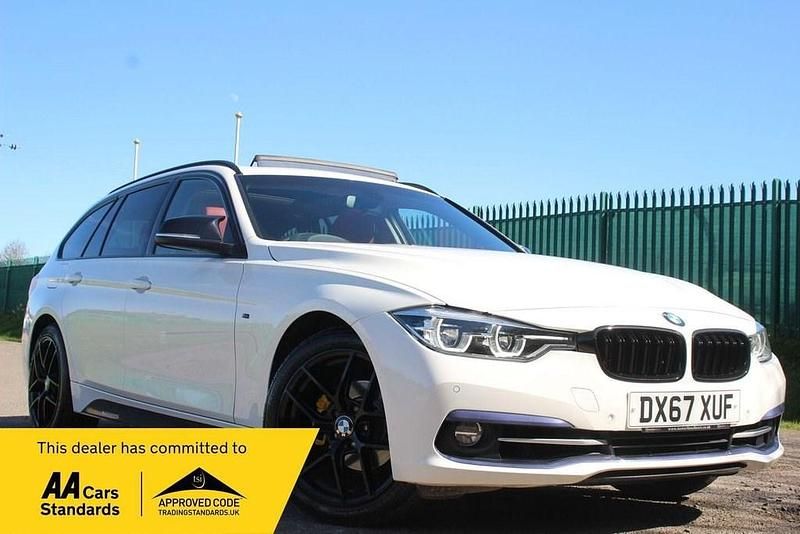 Used BMW 318 Sport Line 2017 White Estate