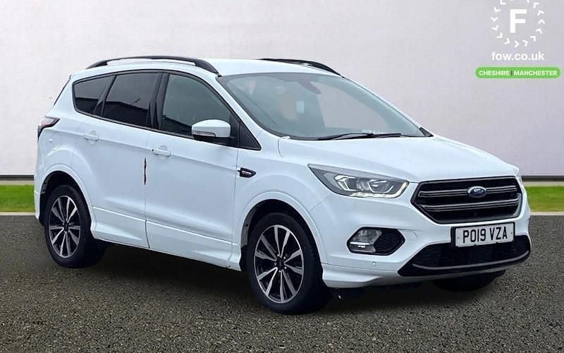 Used Ford Kuga ST-Line 120 HP (88 kW) 2019 White SUV