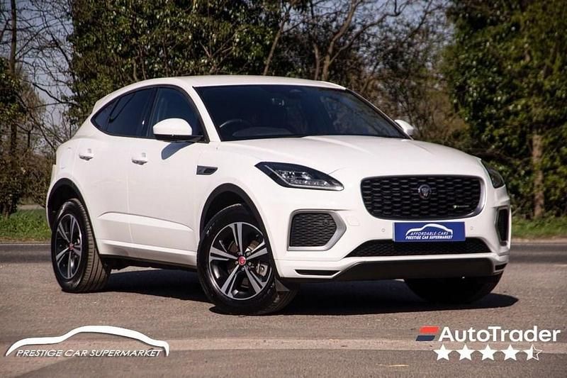 White Used 2021 Jaguar E-Pace R-Dynamic SUV | £24,799 (Good price) - Image 1/4