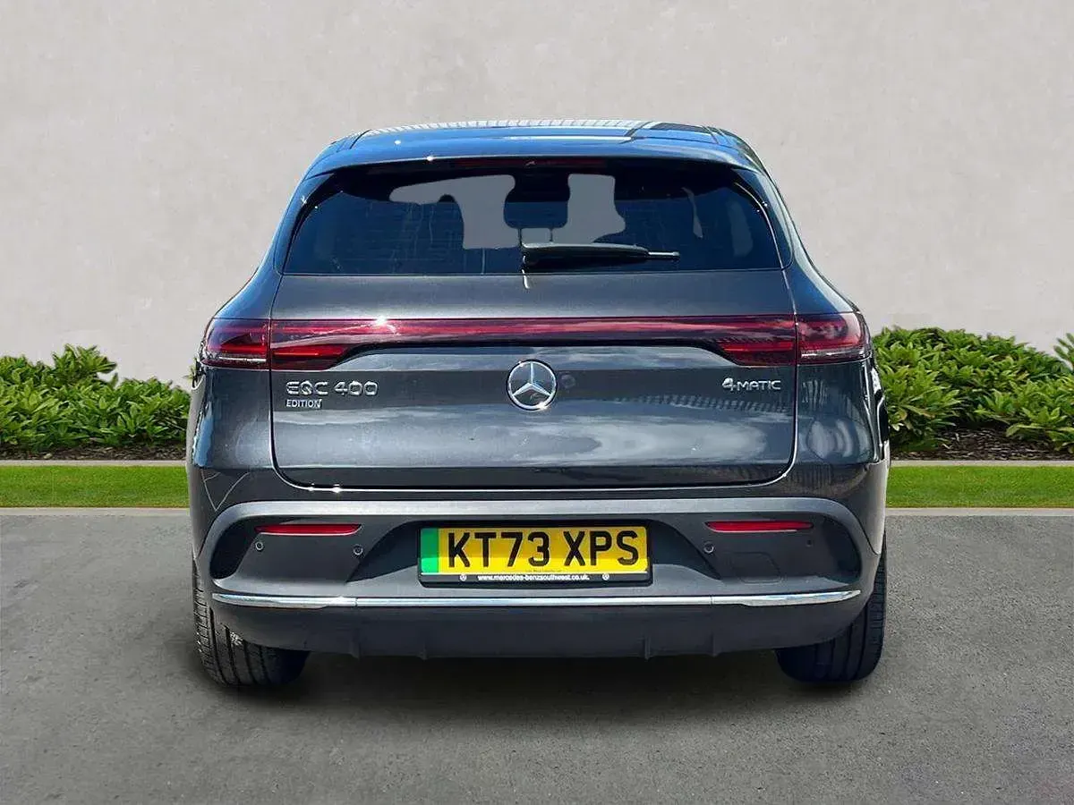 Used Mercedes EQC400 AMG line 300 kW (408 HP) 2023 Grey SUV