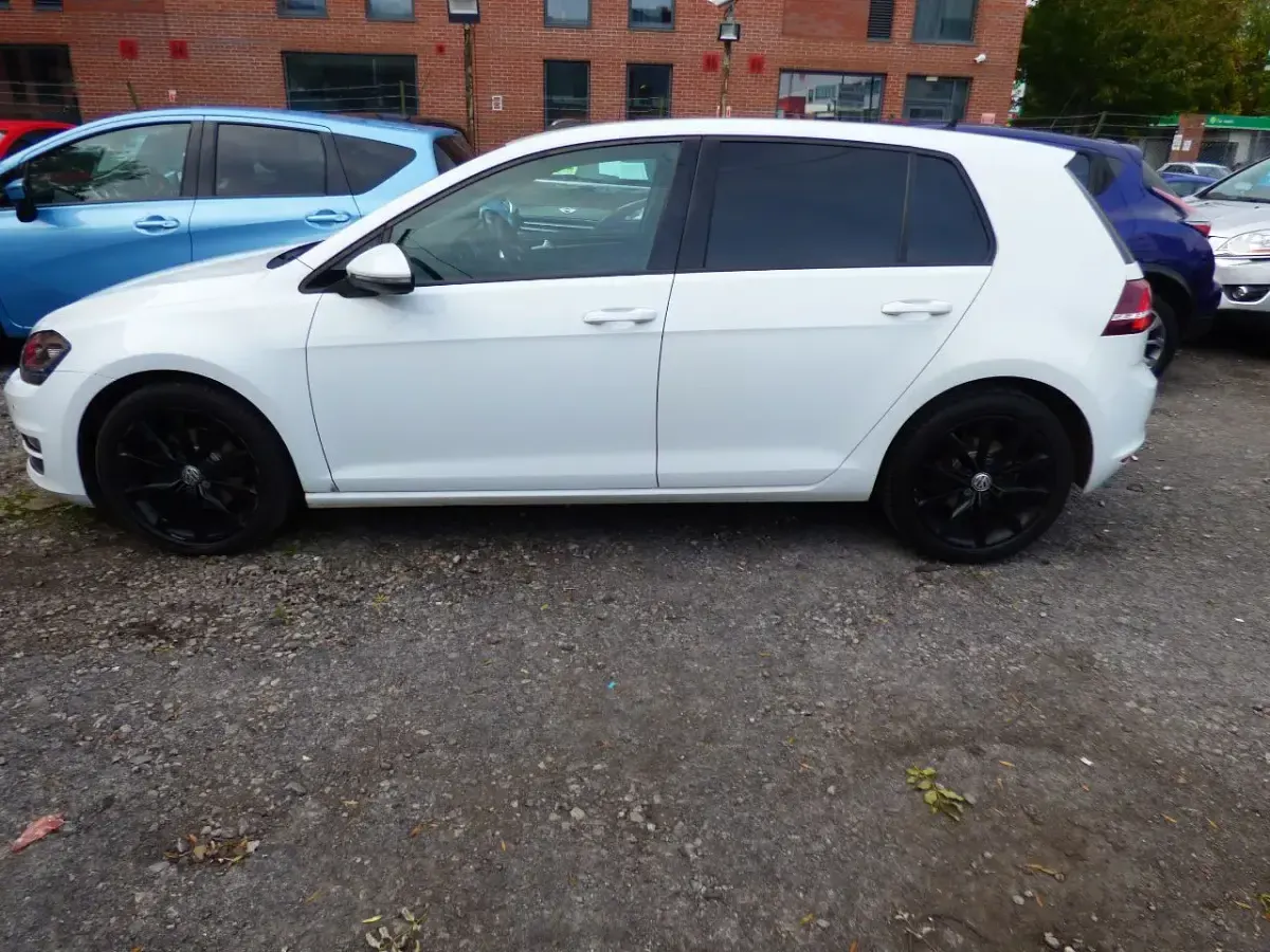 Used VW Golf VII GT 2015 White Hatchback