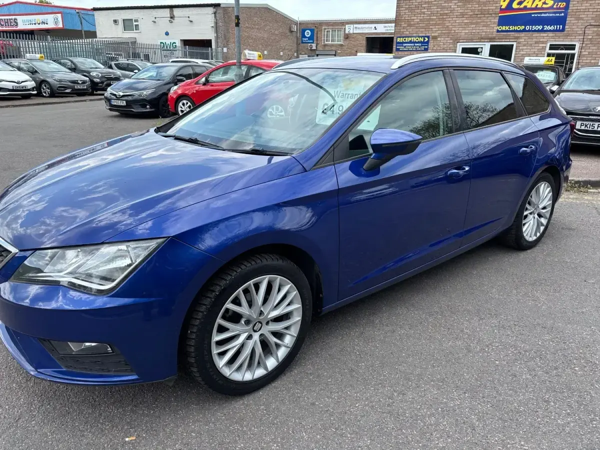 Second-hand Seat Leon SE Dynamic 2018 Albastru Break