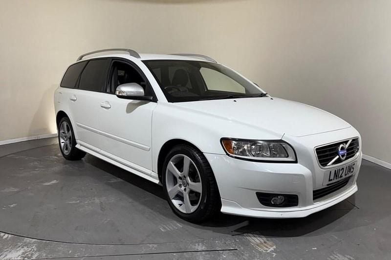 White Used 2012 Volvo V50 R-Design Estate | £3,830 (Fair price) - Image 1/1