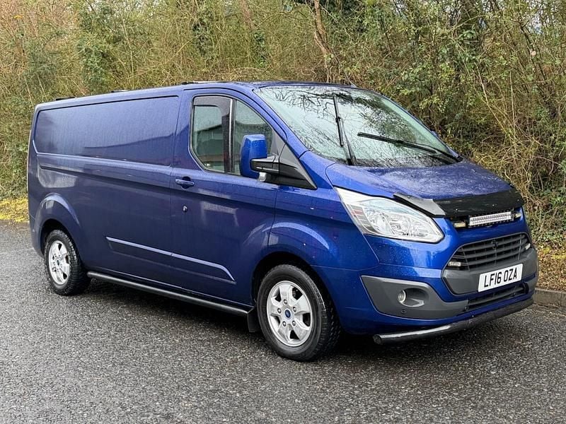 Used Ford Transit Custom Limited 155 HP (114 kW) 2016 Blue Van