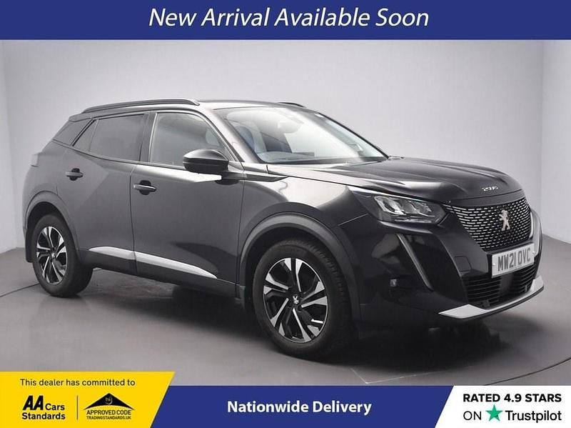 Black Used 2021 Peugeot 2008 Allure Premium SUV | £13,850 (Fair price) - Image 1/4