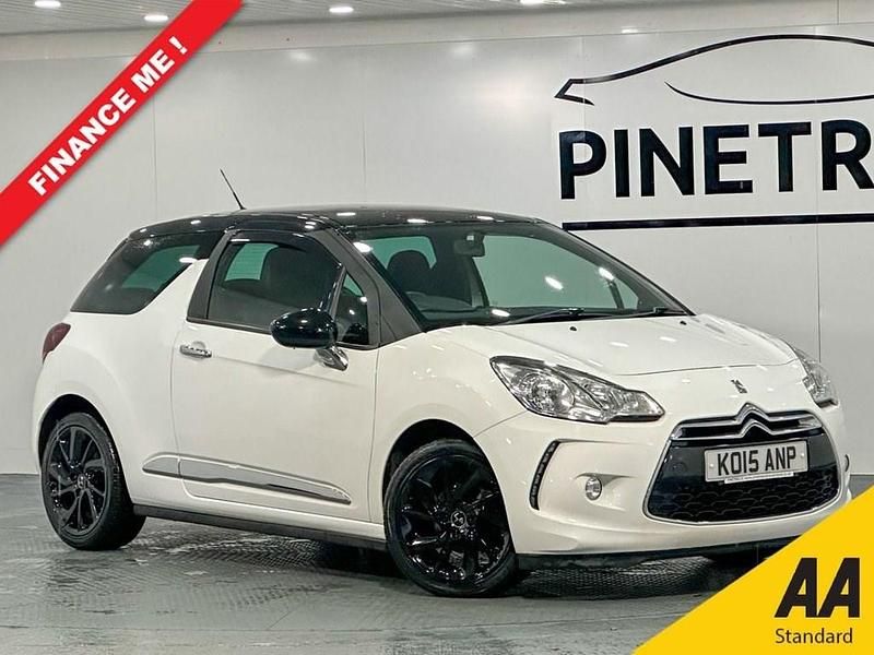 White Used 2015 DS Automobiles DS3 Hatchback | £4,499 (Good price) - Image 1/3