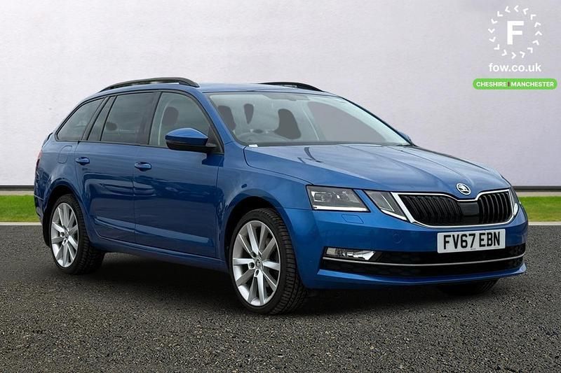 Blue Used 2017 Skoda Octavia SE L Estate | £13,999 (A bit pricey) - Image 1/4
