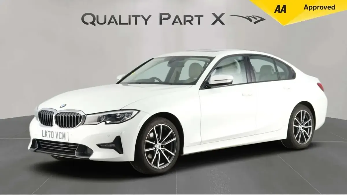 Used BMW 320 Sport Line 184 HP (135 kW) 2020 White Sedan