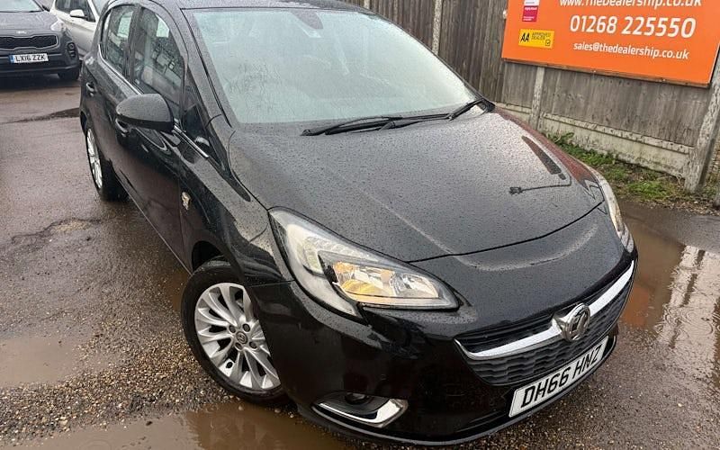 Used Vauxhall Corsa 90 HP (66 kW) 2017 Black Hatchback