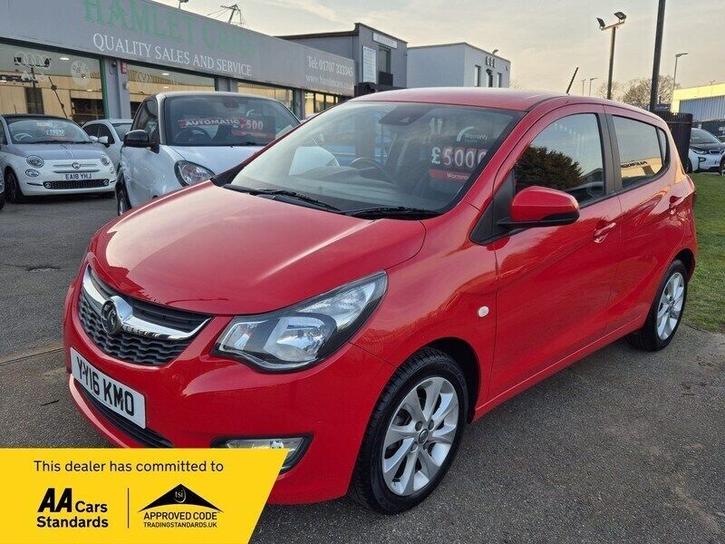 Red Used 2016 Vauxhall Viva Hatchback | £4,750 (Good price) - Image 1/3