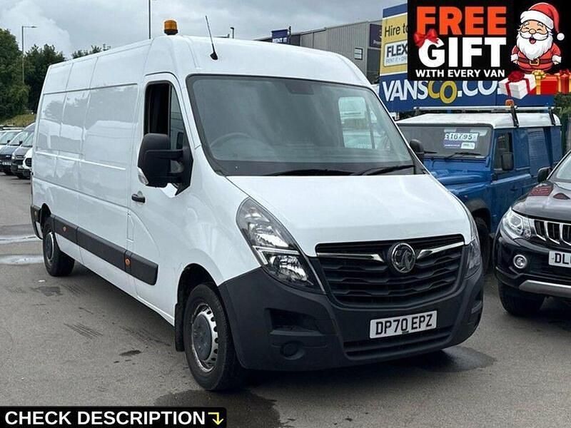 White Used 2020 Vauxhall Movano Edition Van | £9,495 (Fair price) - Image 1/3