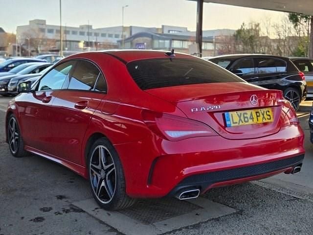 Used Mercedes CLA220 AMG 170 HP (125 kW) 2014 Red Sedan