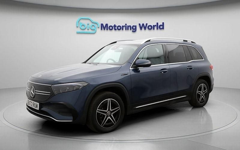 Used Mercedes EQB350 AMG line 214 kW (292 HP) 2023 Blue SUV
