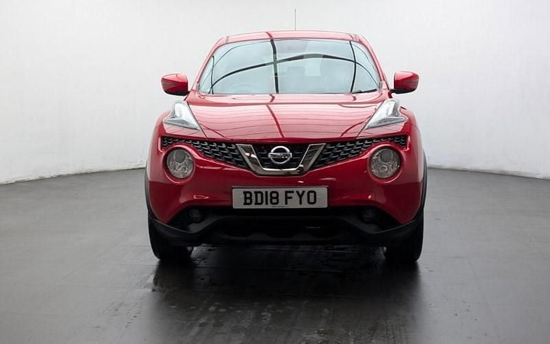 Used Nissan Juke Acenta 116 HP (85 kW) 2018 Red SUV