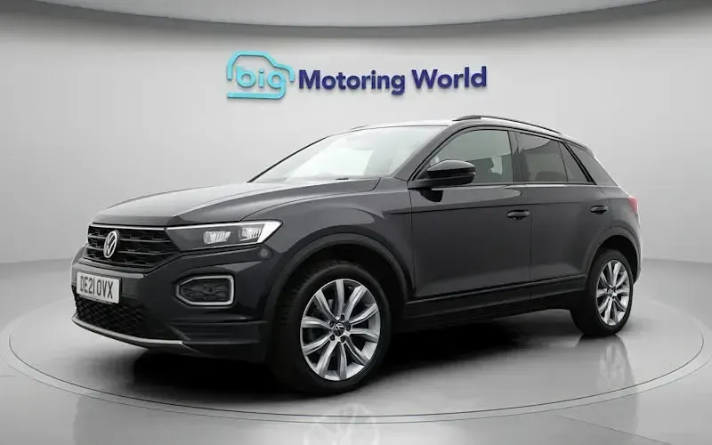 Used VW T-Roc Black Edition 150 HP (110 kW) 2021 Black SUV