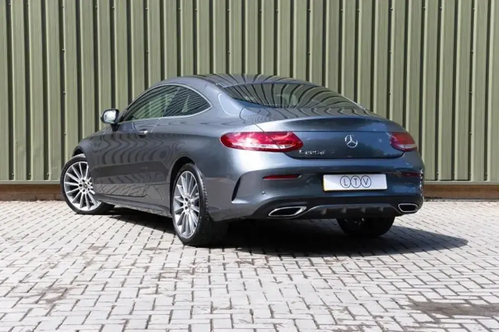 Used Mercedes C220 AMG Line Premium 2017 Grey Coupe