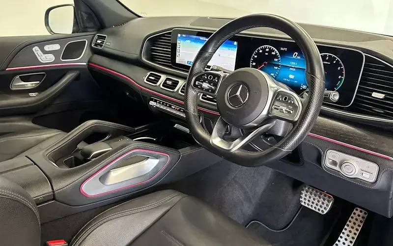 Used Mercedes GLE350 AMG line 320 HP (235 kW) 2022 Blue SUV
