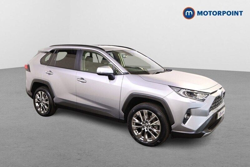 Silver Used 2022 Toyota RAV4 Hybrid SUV | £24,749 (Good price) - Image 1/4