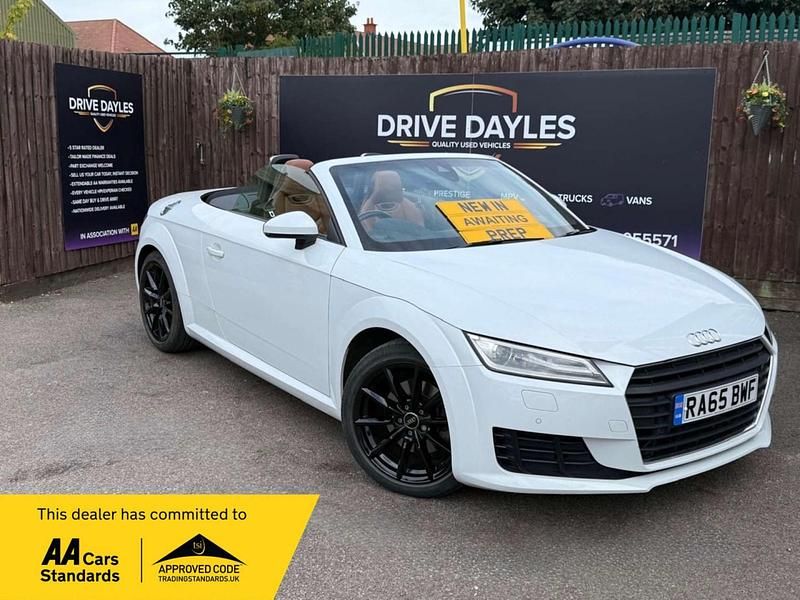 White Used 2015 Audi TT Sport Cabriolet | £10,999 (Fair price) - Image 1/4