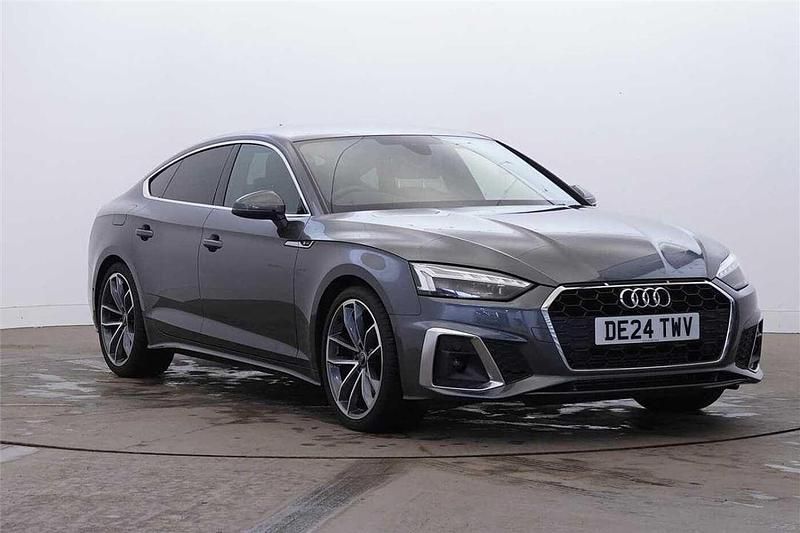 Grey Used 2024 Audi A5 Sportback S-Line Hatchback | £29,995 (Good price) - Image 1/4