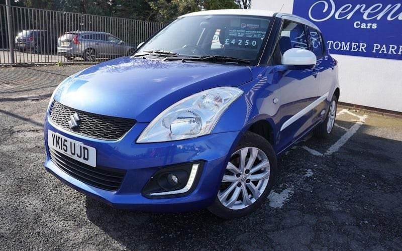 Used Suzuki Swift SZ3 94 HP (69 kW) 2015 Blue Hatchback