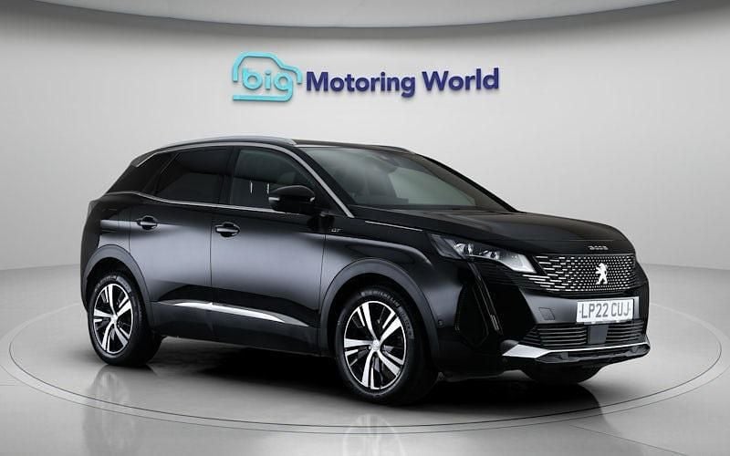 Used Peugeot 3008 GT 131 HP (96 kW) 2022 Black SUV
