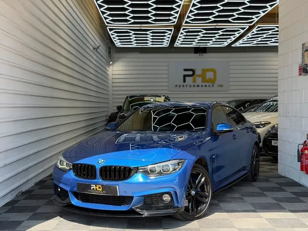 Used BMW 420 M Sport 184 HP (135 kW) 2019 Blue Hatchback