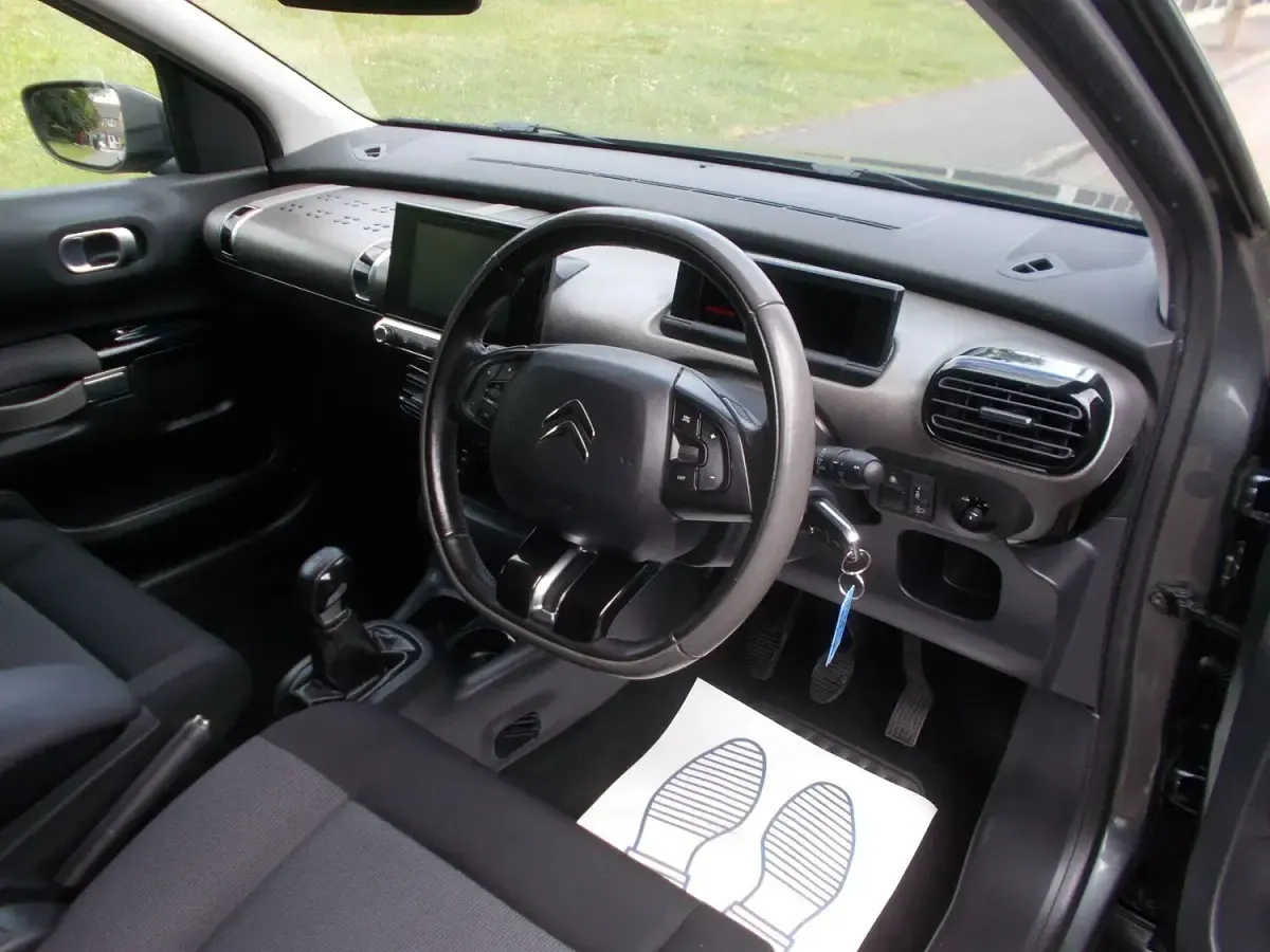 Used Citroën C4 Cactus Flair 100 HP (73 kW) 2016 Grey Hatchback