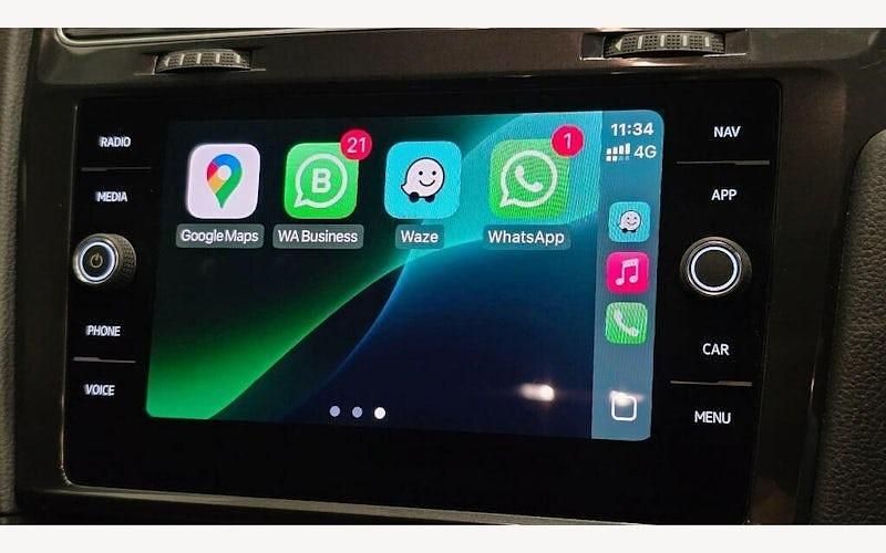 Used VW Golf VII SE 125 HP (91 kW) 2018 Black Hatchback