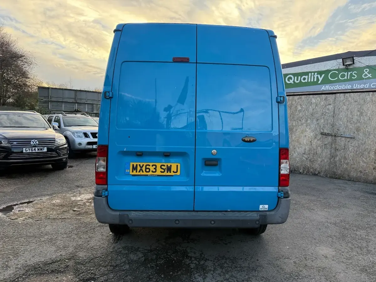 Used Ford Transit 125 HP (91 kW) 2013 Blue Van