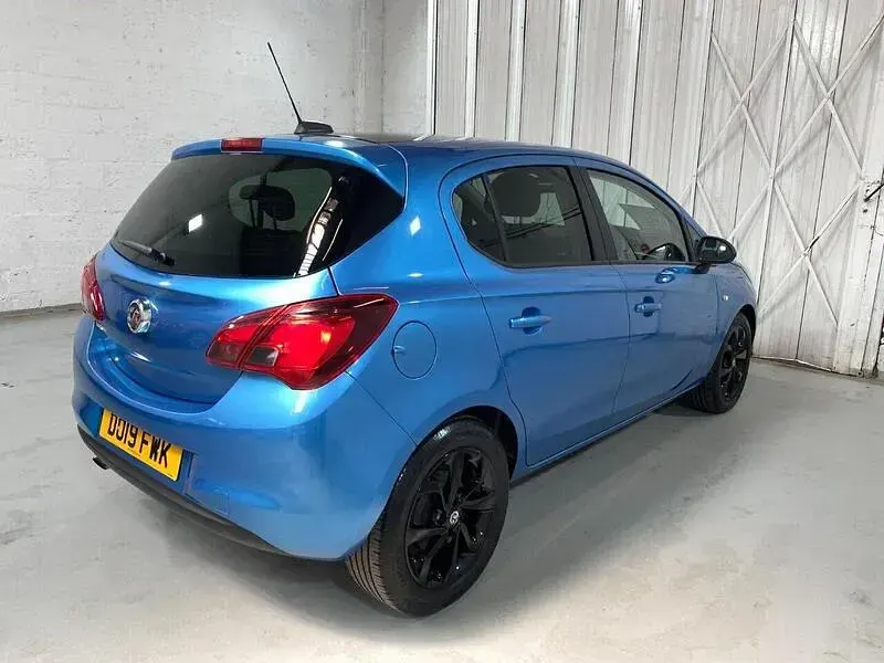 Used Vauxhall Corsa 75 HP (55 kW) 2019 Blue Hatchback