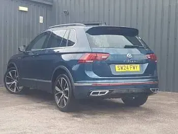 Used VW Tiguan R-line Edition 150 HP (110 kW) 2024 Blue SUV