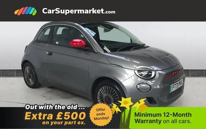 Used Fiat 500e Red 86 kW (118 HP) 2026 Cabriolet