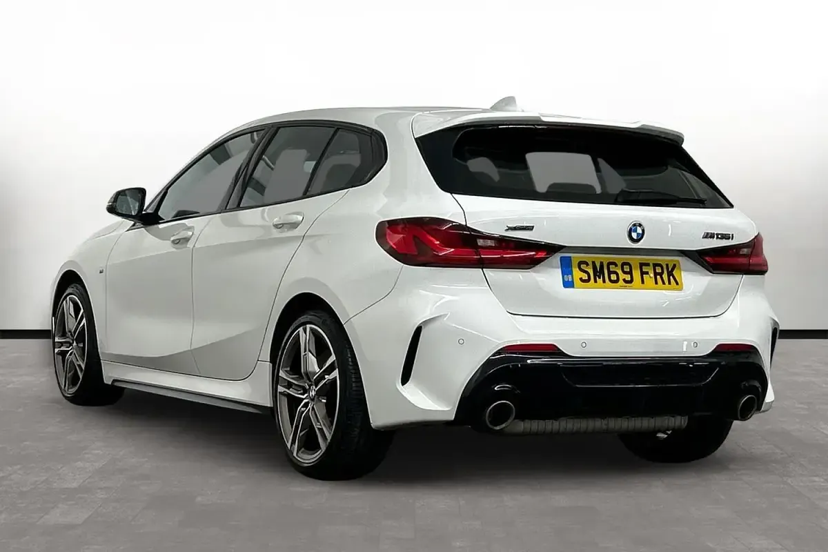 Used BMW M135 M Performance 302 HP (222 kW) 2019 White Hatchback