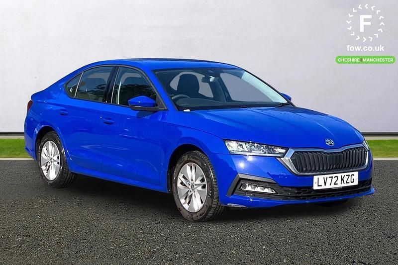 Used Skoda Octavia SE 110 HP (80 kW) 2022 Blue Hatchback