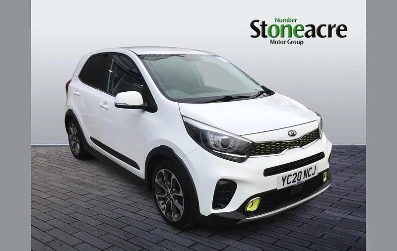 Used Kia Picanto X-Line 83 HP (61 kW) 2020 White Hatchback