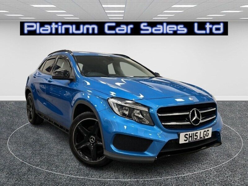 Blue Used 2015 Mercedes GLA220 AMG line SUV | £13,995 - Image 1/4