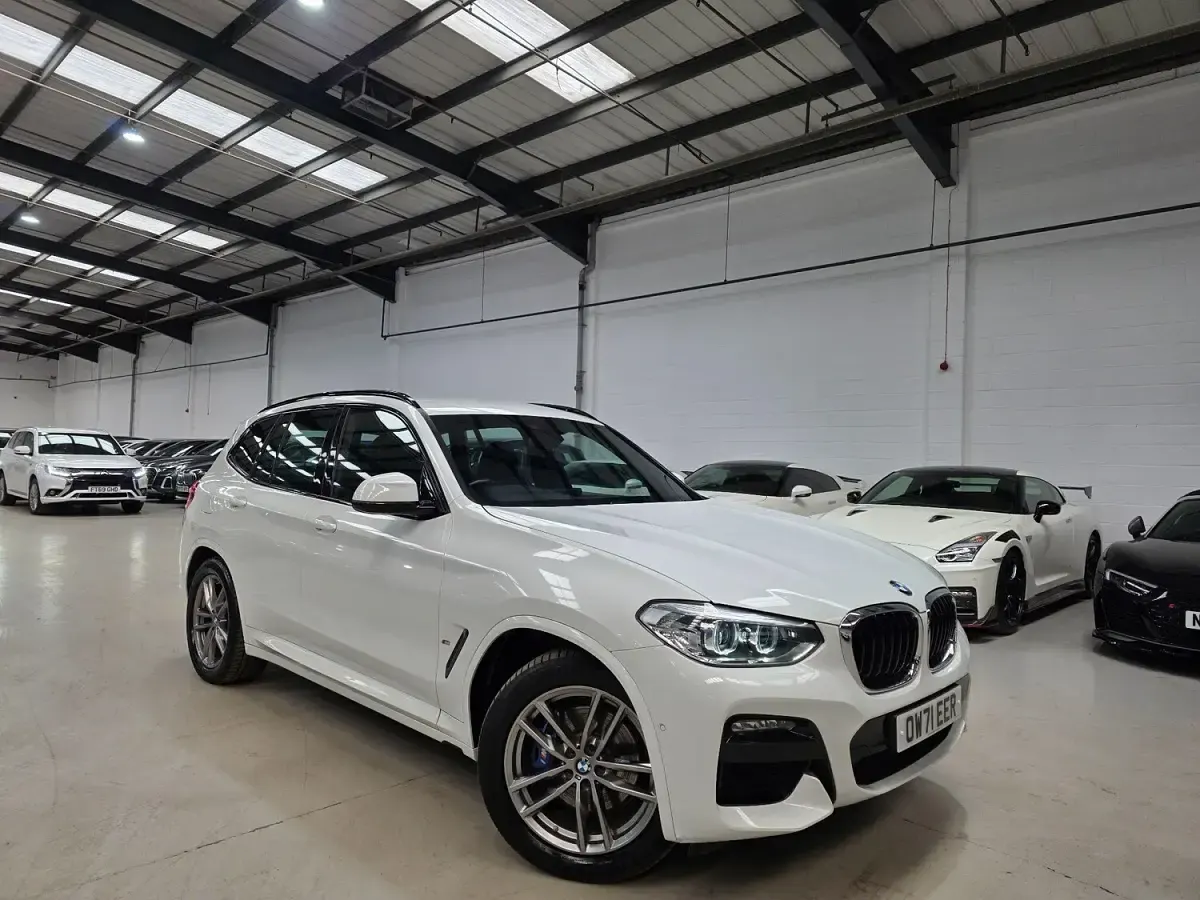 Used BMW X3 M Sport 292 HP (214 kW) 2021 White SUV