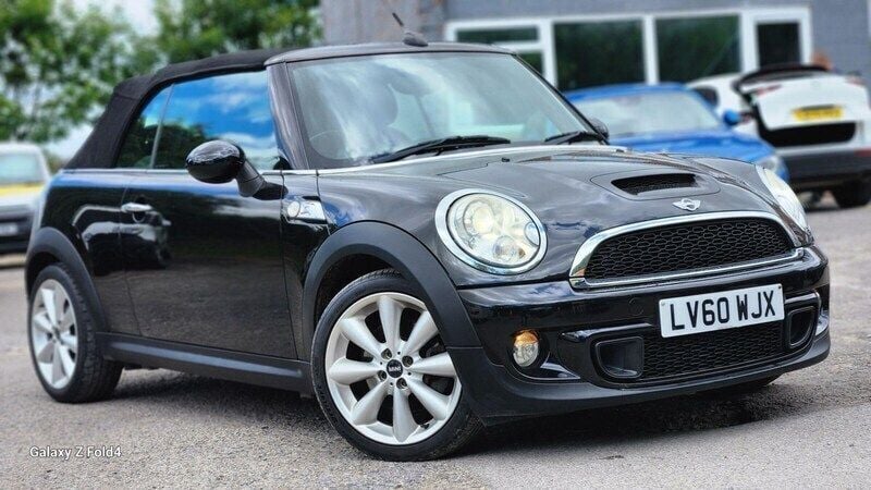 Black Used 2010 Mini Cooper S Cabriolet Cabriolet | £5,595 (Fair price) - Image 1/4
