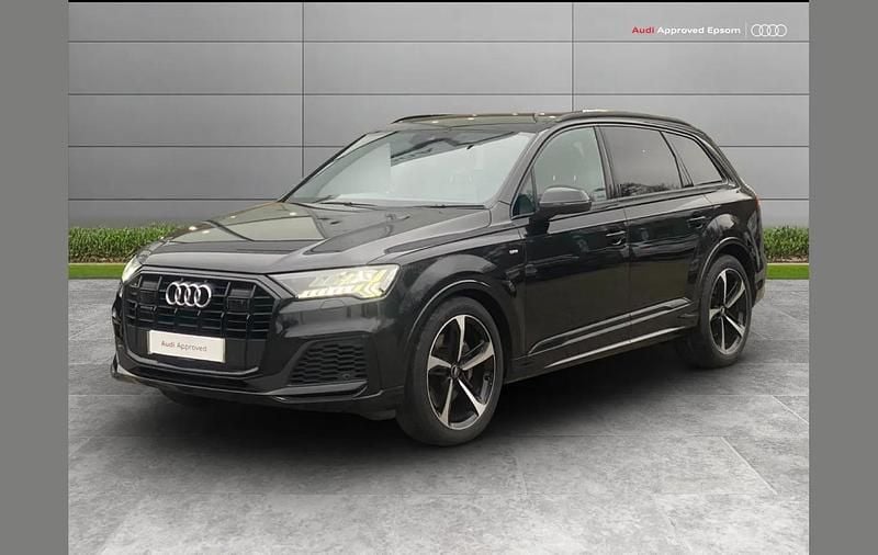 Used Audi Q7 Black Edition 228 HP (167 kW) 2020 Black SUV
