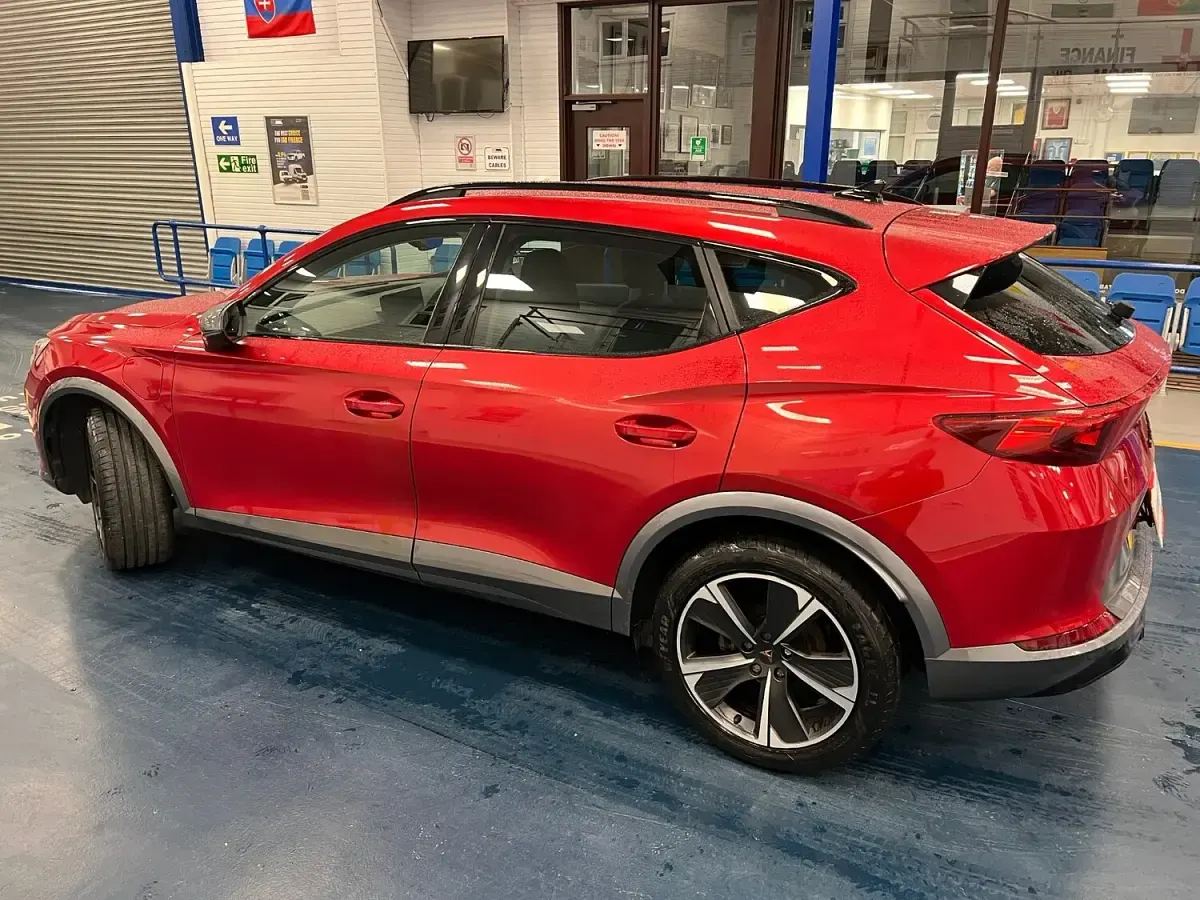 Used Cupra Formentor 204 HP (150 kW) 2021 Red SUV