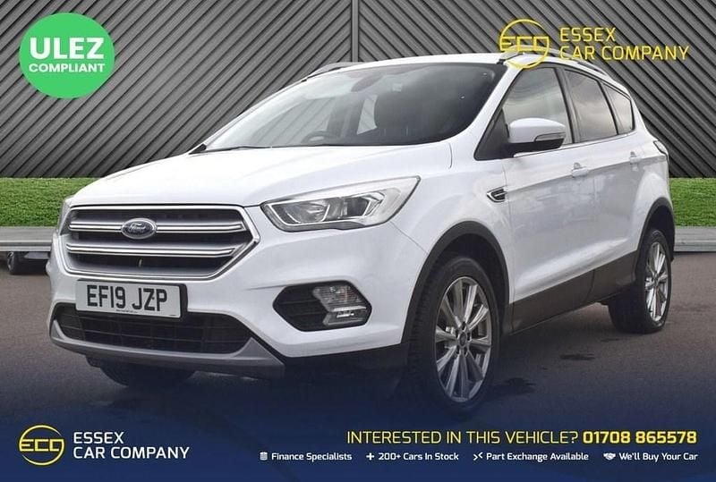 Used Ford Kuga Titanium 120 HP (88 kW) 2019 White SUV