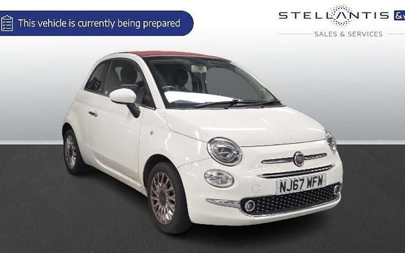 Used 2017 Fiat 500C Lounge Cabriolet | £7,452 (Fair price) - Image 1/1