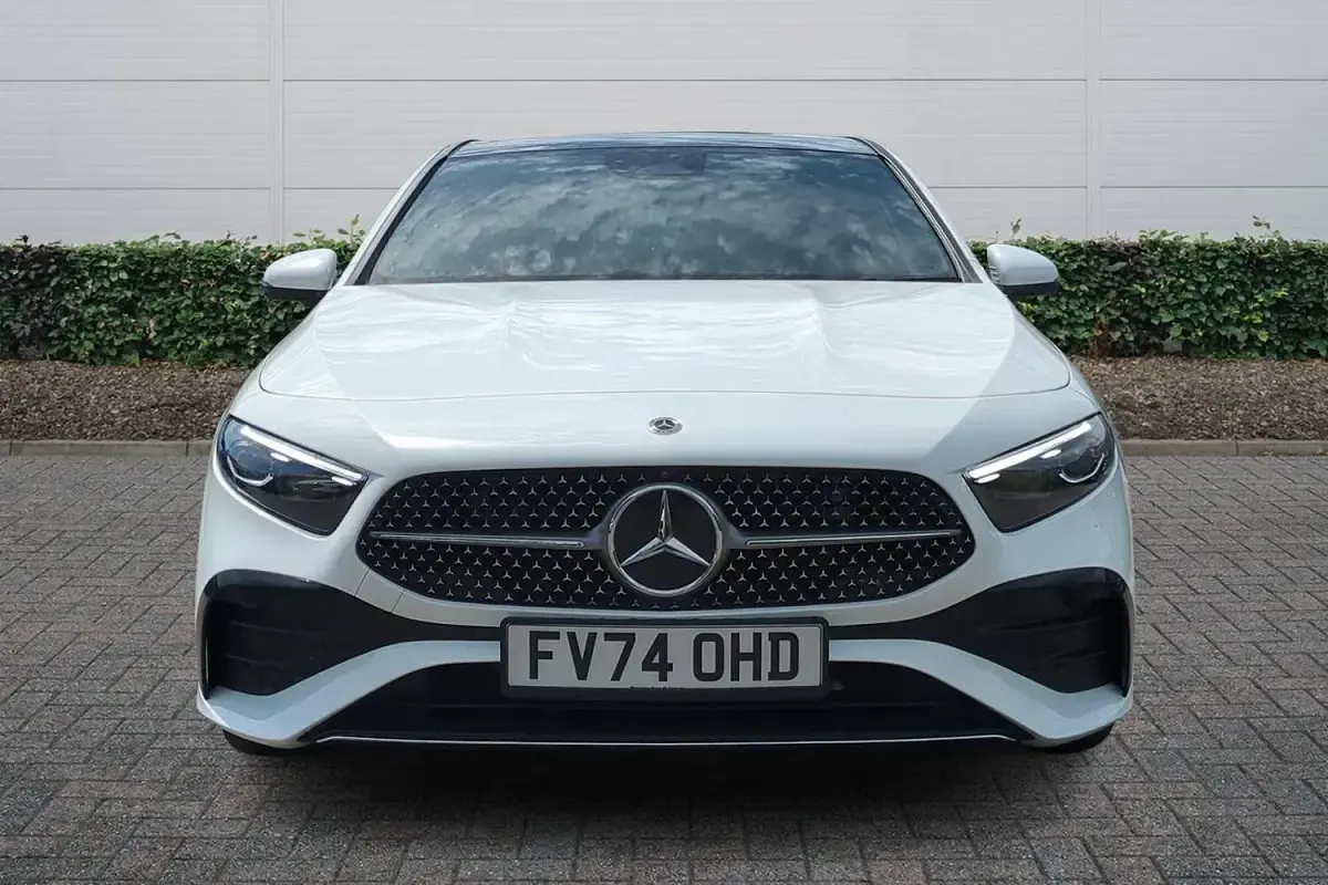 Used Mercedes A180 AMG Line Premium Plus 2024 Polar white Hatchback