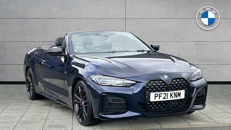 Blue Used 2021 BMW M440 Comfort Edition Sedan | £33,995 (Fair price) - Image 1/4