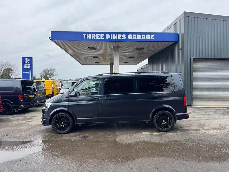 Used VW T6 SE 150 HP (110 kW) 2016 Blue Van