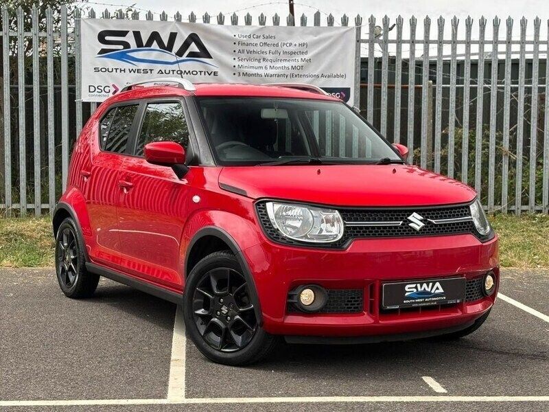 Red Used 2018 Suzuki Ignis SZ-T Hatchback | £8,600 (Fair price) - Image 1/4