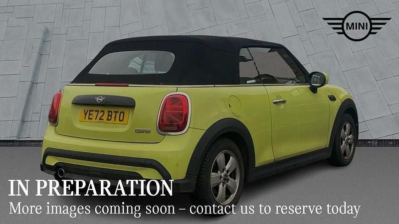 Used Mini Cooper Cabriolet Classic 2022 Yellow Cabriolet